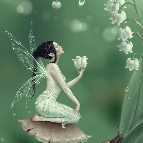 Lily of the Valley by Rachel Anderson Galaxy Z Flip6 Skin